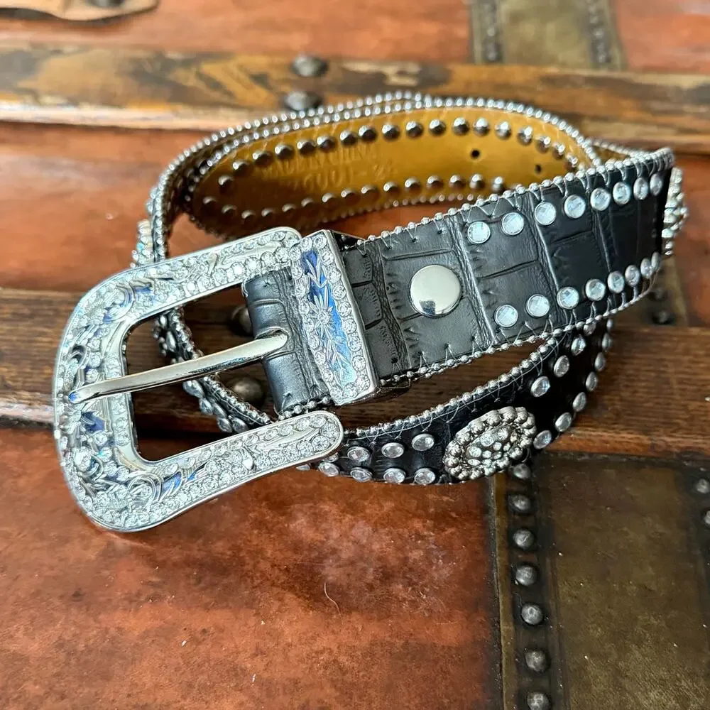 Nocona Blazin Roxx Rhinestone Belt